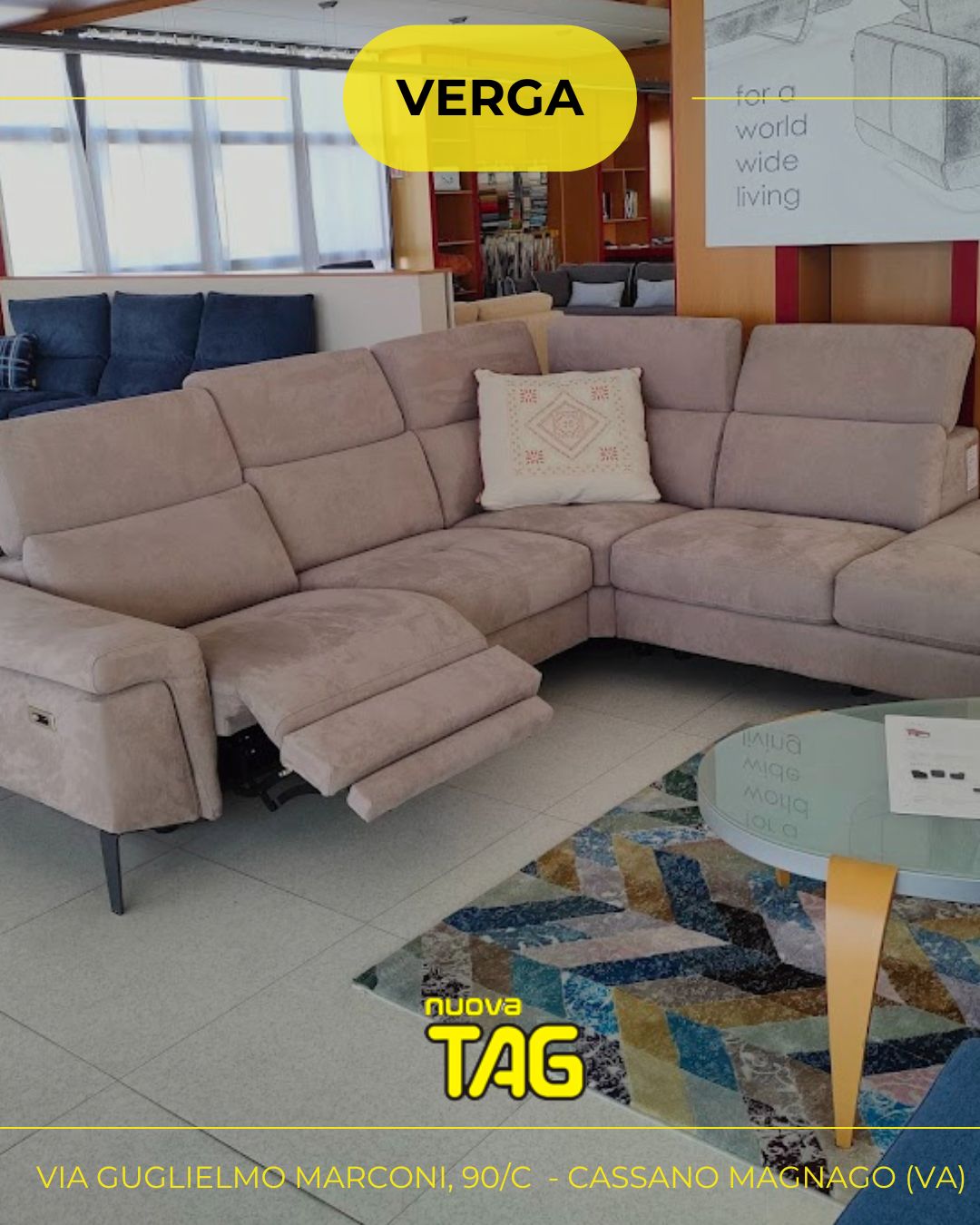Promozione pronta consegna showroom Nuova tag Cassano Magnago