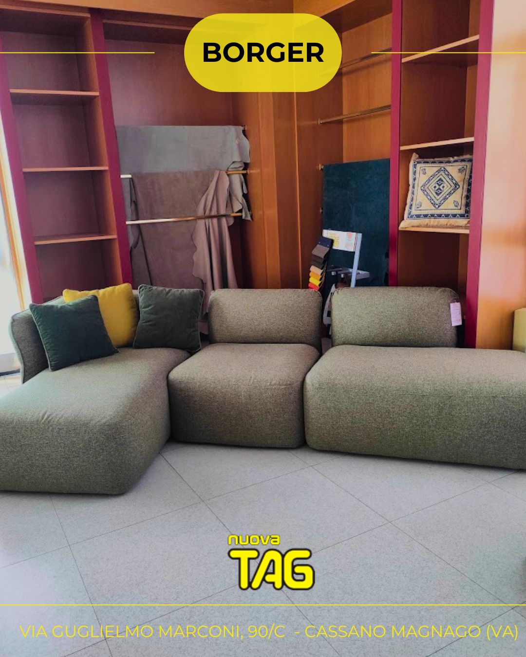 Promozione pronta consegna showroom Nuova tag Cassano Magnago