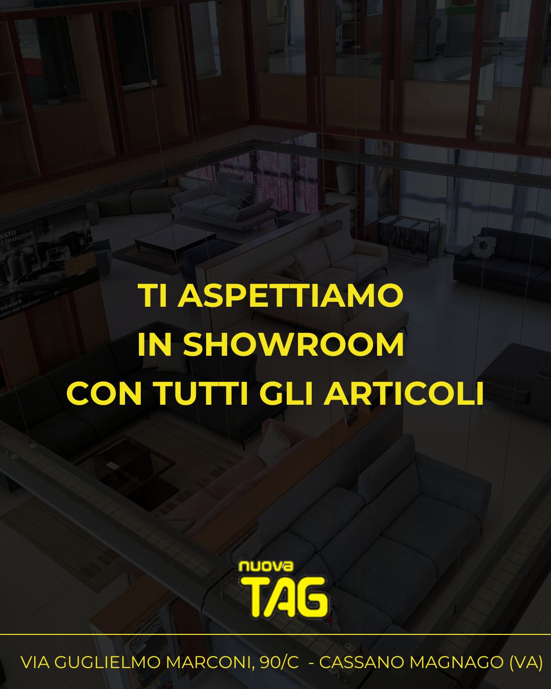 Promozione pronta consegna showroom Nuova tag Cassano Magnago